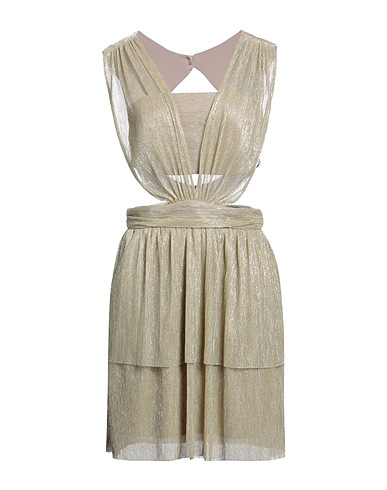 HANITA Short dress Platinum 100% Polyester
