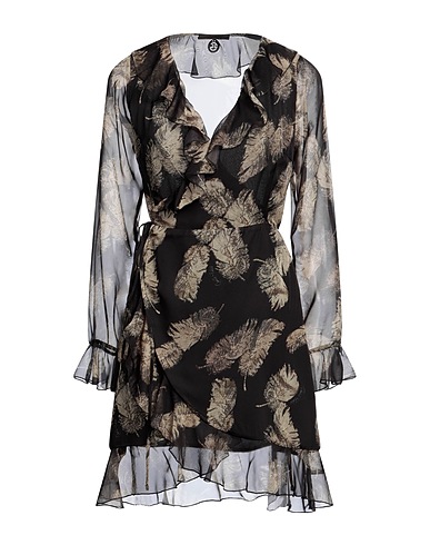 GAëLLE Paris Short dress NERO 100% Polyester