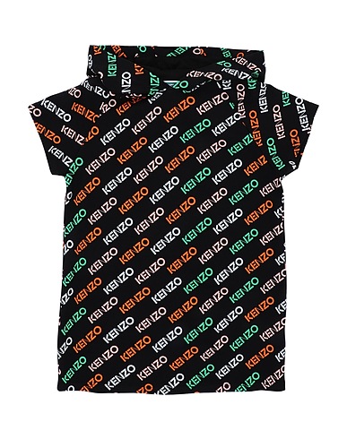 KENZO KIDS Dress Black 83% Viscose, 13% Polyamide, 4% Elastane
