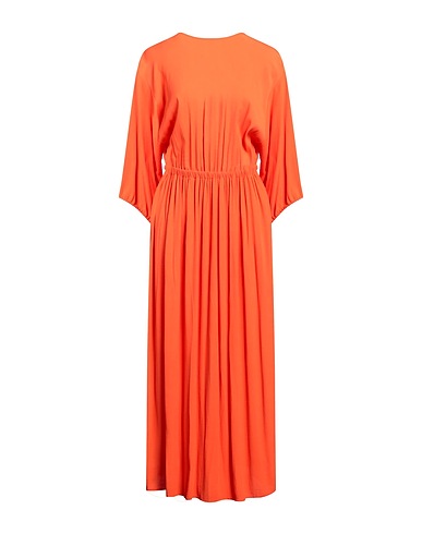 THREE GRACES LONDON Long dress Orange 100% Viscose