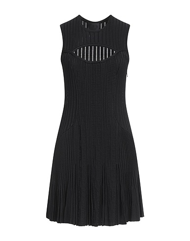 GIVENCHY Vestito corto Nero 80% Viscosa, 19% Poliammide, 1% Elastan