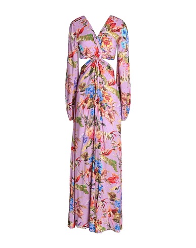 ANJUNA Long dress Lilac 99% Viscose, 1% Polyester