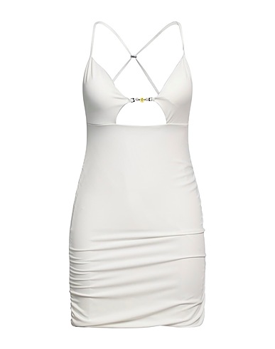 BARROW Kurzes Kleid Elfenbein 80% Polyamid, 20% Elastan