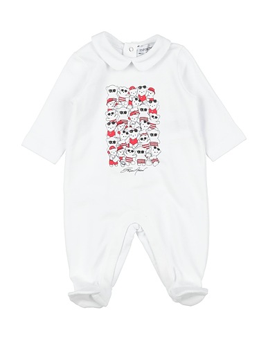 EMPORIO ARMANI Baby jumpsuit White 100% Cotton
