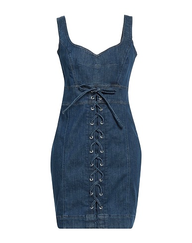 LIU •JO Denim dress Blue 88% Cotton, 8% Polyester, 4% Elastane