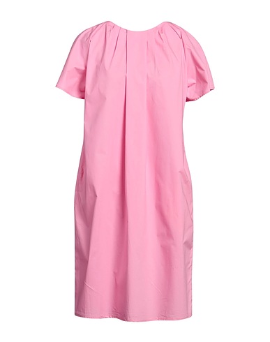 ROSÉ A POIS Short dress Pink 100% Cotton