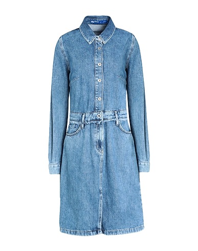 KARL LAGERFELD JEANS Denim dress Blue 100% Organic cotton
