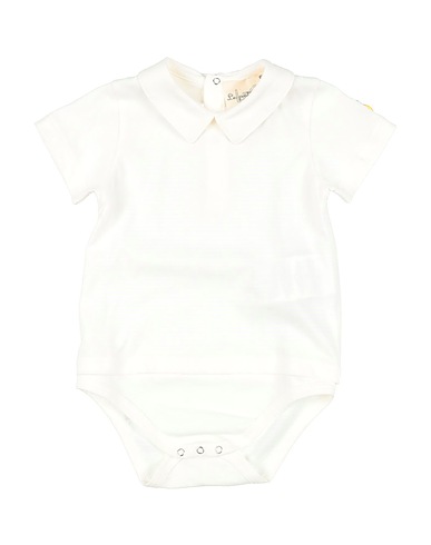 LE PETIT COCO Body Baby Avorio 100% Cotone
