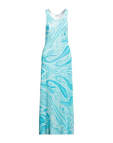 ETRO Vestito lungo Celeste 100% Viscosa