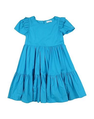 MONNALISA Dress Azure 100% Cotton