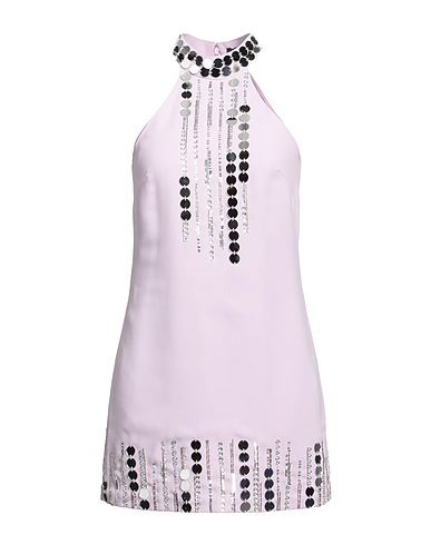 AMEN Short dress Lilac 100% Polyester, Acrylic, PVC - Polyvinyl chloride, Glass