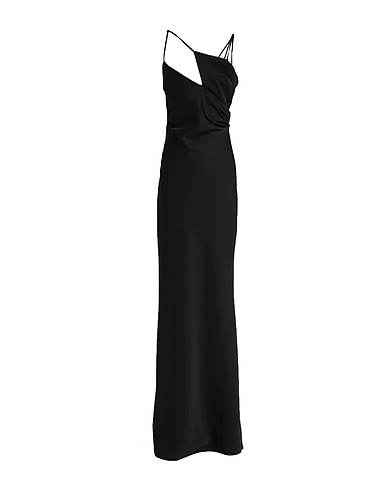 THE ATTICO Long dress Black 100% Polyester