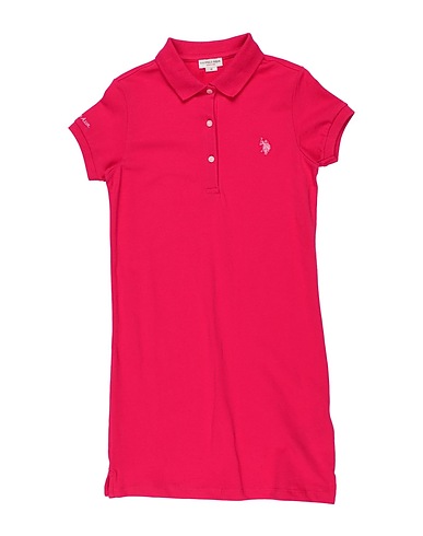 U.S.POLO ASSN. Dress Fuchsia 95% Cotton, 5% Elastane