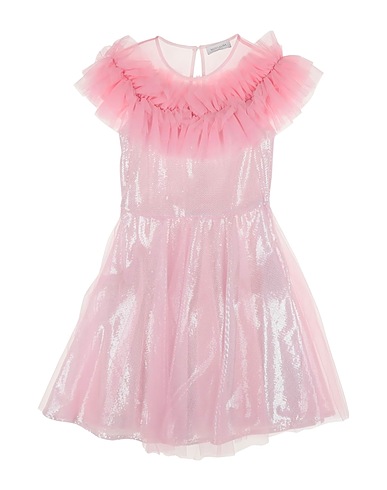MONNALISA Dress Pink 100% Polyester, Polyamide