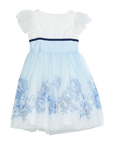 MONNALISA Dress White 100% Polyester, Polyamide