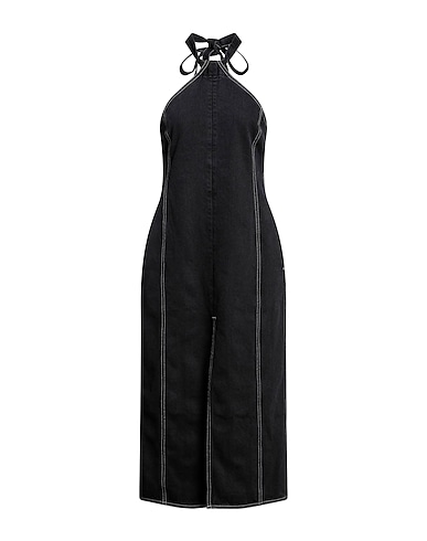 SUNNEI Denim dress Black 100% Cotton
