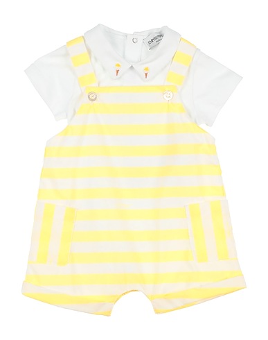 EMPORIO ARMANI Baby co-ord  Yellow 100% Cotton