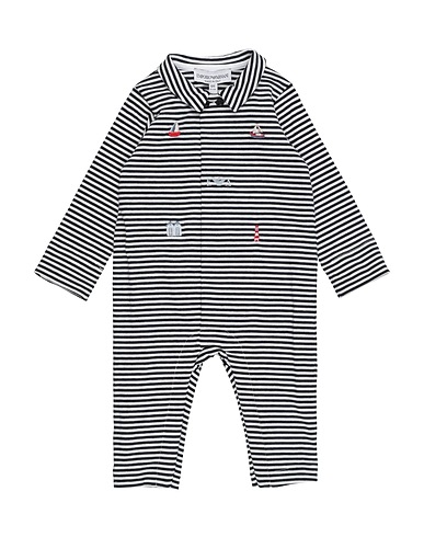 EMPORIO ARMANI Strampelanzug für Babys Nachtblau 100% Baumwolle