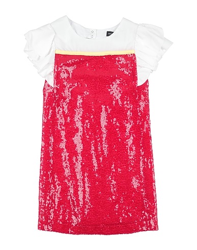 MONNALISA Robe Fuchsia 100% Polyester, Coton