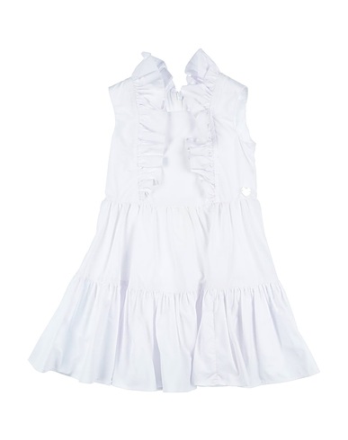 MONNALISA Dress White 100% Cotton