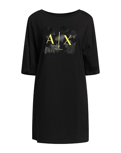 ARMANI EXCHANGE Short dress Black 100% Cotton