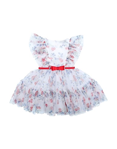 MONNALISA Dress White 100% Polyester