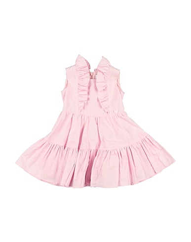 MONNALISA Baby dress ABITO CON GALE POPELINE L
ROSA 100% Cotton