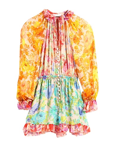 ZIMMERMANN Jumpsuits and Overalls Orange 100% Silk