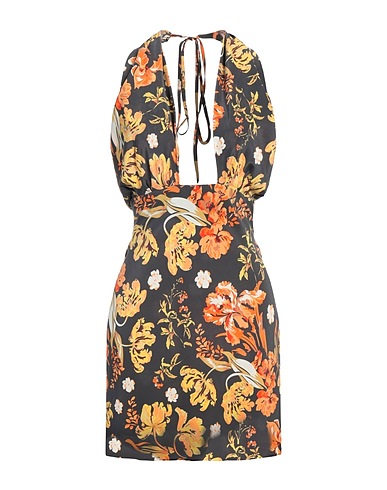 SHONA JOY Sheath dress Charcoal 100% Silk