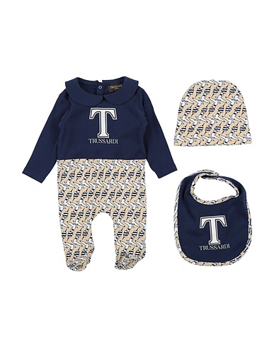TRUSSARDI JUNIOR Baby-Set Nachtblau 100% Baumwolle