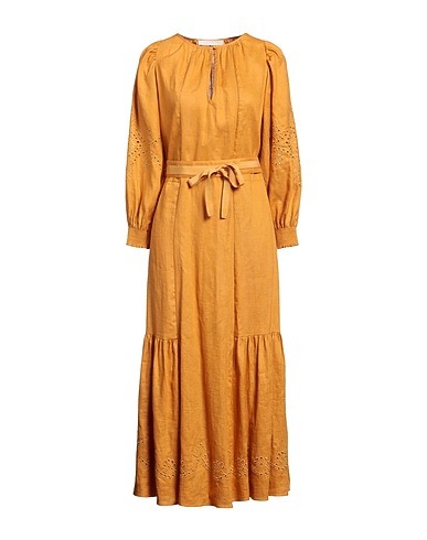 VANESSA BRUNO Midi-Kleid Ringelblume 100% Leinen