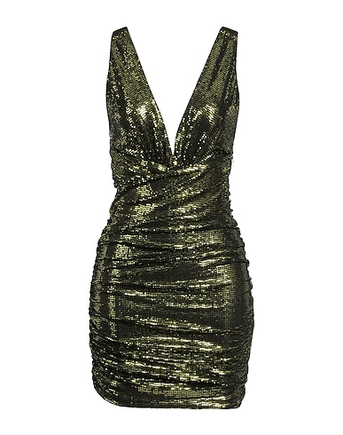 ALEXANDRE VAUTHIER Sheath dress Lime green 87% Polyamide, 8% Polyester, 5% Elastane