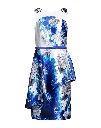 CARLA RUIZ Midi dress White 100% Polyester