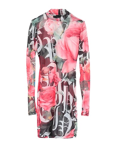 PHILIPP PLEIN Sheath dress Red 85% Polyester, 15% Elastane