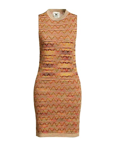 M MISSONI Sheath dress Pink 44% Viscose, 34% Wool, 22% Metallic fiber