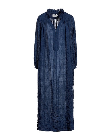 THREE GRACES LONDON Vestito estivo Blu navy 98% Cotone, 2% Elastan