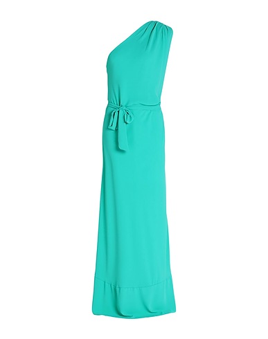 SOUVENIR Long dress Green 100% Polyester
