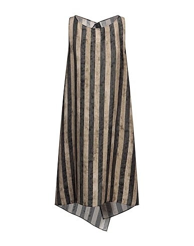MASNADA Midi dress Charcoal 100% Viscose