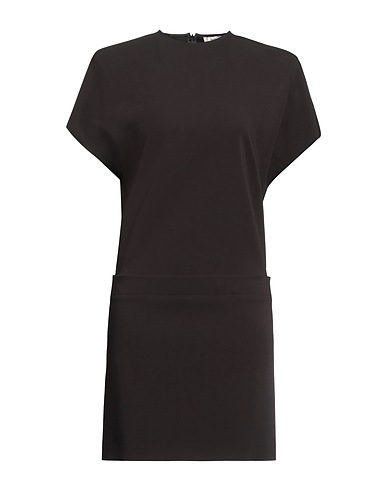 SPORTMAX Short dress Black 96% Viscose, 4% Elastane