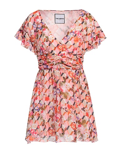 THE ABITO Milano Robe plissée 100% Viscose, Polyester