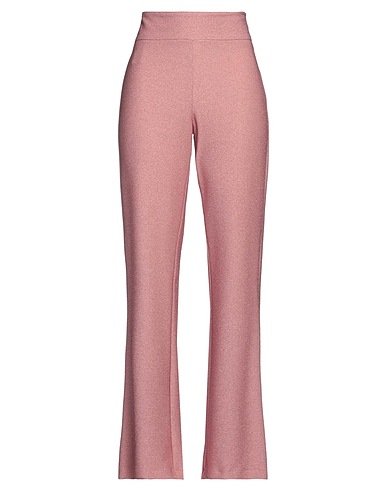 SOALLURE Casual trouser Pink 81% Viscose, 8% Polyester, 8% Polyamide, 3% Elastane