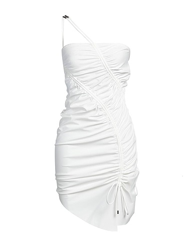 1017 ALYX 9SM One-shoulder dress White 78% Polyamide, 22% Elastane