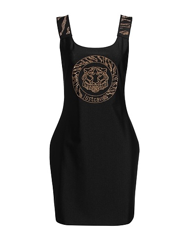 JUST CAVALLI Sheath dress NERO 80% Polyamide, 20% Elastane