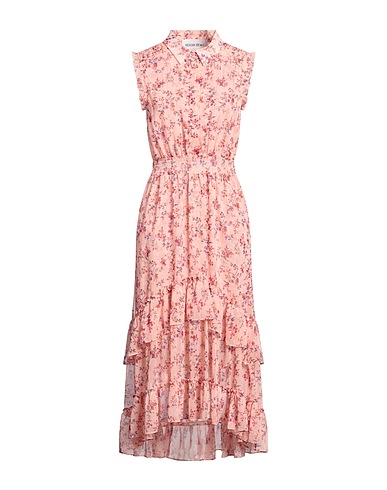 SILVIAN HEACH Midi dress Salmon pink 100% Polyester
