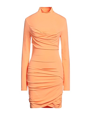 OFF-WHITE™ Midi dress Mandarin 95% Viscose, 5% Elastane