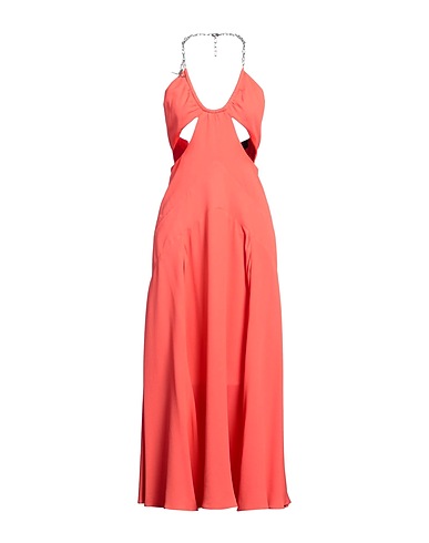DSQUARED2 Vestito lungo Salmone 57% Acetato, 43% Seta