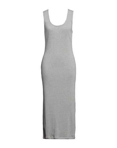 AMERICAN VINTAGE Long dress Grey 100% Cotton