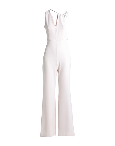 RELISH Jumpsuits and Overalls Ivory 97% Polyester, 3% Elastane
