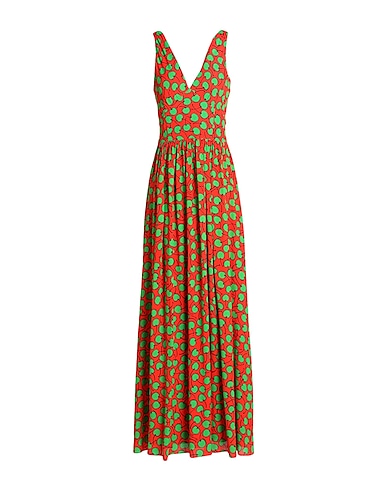 MOSCHINO Long dress Orange 100% Viscose