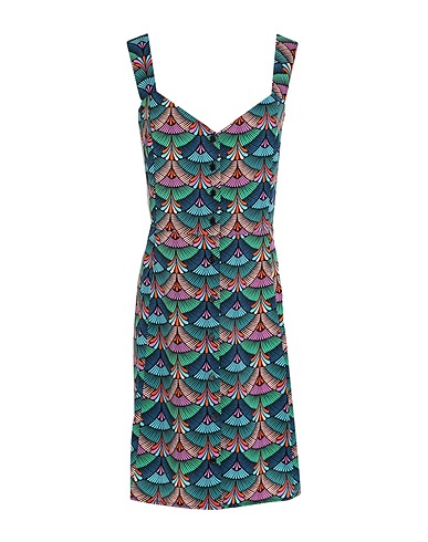 ALBERTA FERRETTI DRESSES Deep teal 100% Polyester